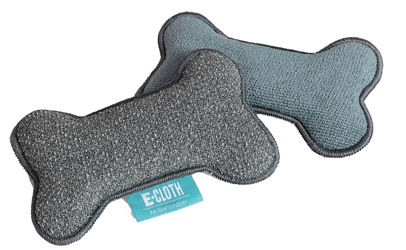 e-cloth 70608 Pet Bowl Scrubber, Polyester/Polyamide/Polyester/Polyurethane/Sponge