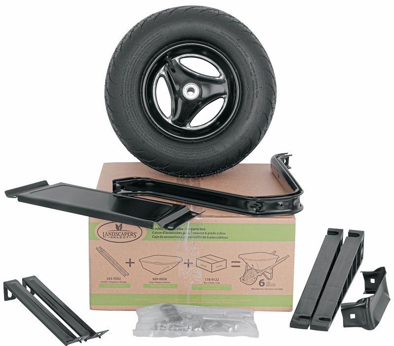 Landscapers Select 34638 Wheelbarrow Part, For: 6 cu-ft Steel Wheelbarrow Kit