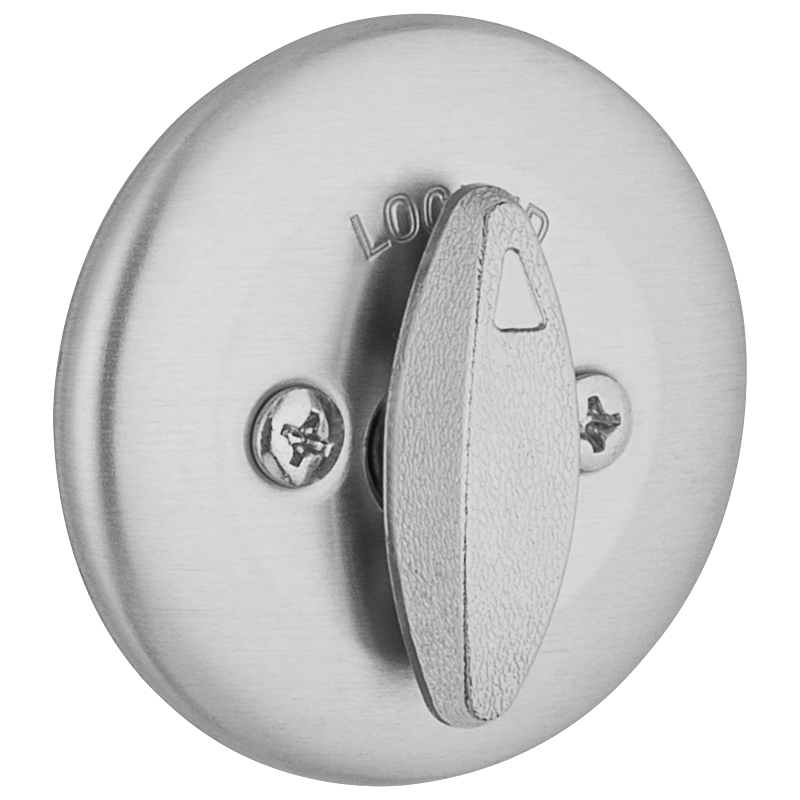 Kwikset 660 Series 66026DSMTCPRCAL Deadbolt, 3 Grade, 1-Sided Key, Satin Chrome, 2-3/8 to 2-3/4 in Backset, KW1 Keyway