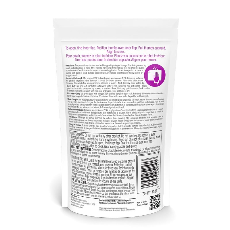 Solvable 52-101 Trisodium Phosphate Powder, 400 g, Powder, TSP