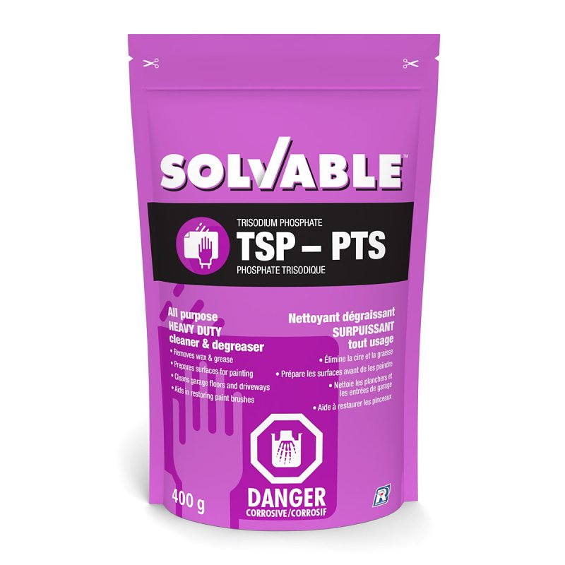 Solvable 52-101 Trisodium Phosphate Powder, 400 g, Powder, TSP