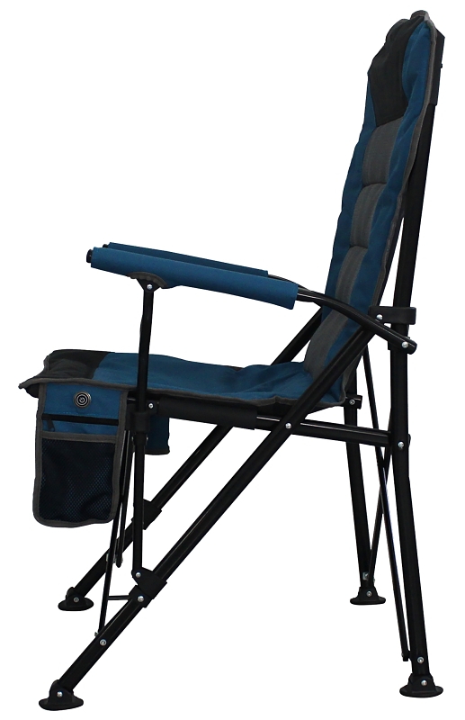 Seasonal Trends DPF01021-OR Deluxe Folding Camping Chair, 70 cm W, 68 cm D, 113.5 cm H, 300 lb Capacity
