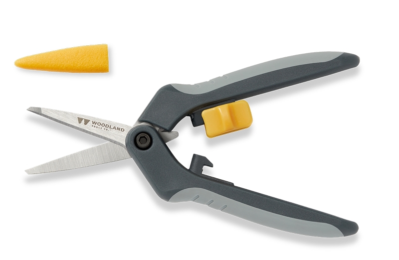 Woodland Tools Co Nano-Tip 01-1002-100 Heavy-Duty Snip, Stainless Steel Blade, Precision Blade, 6.2 in OAL