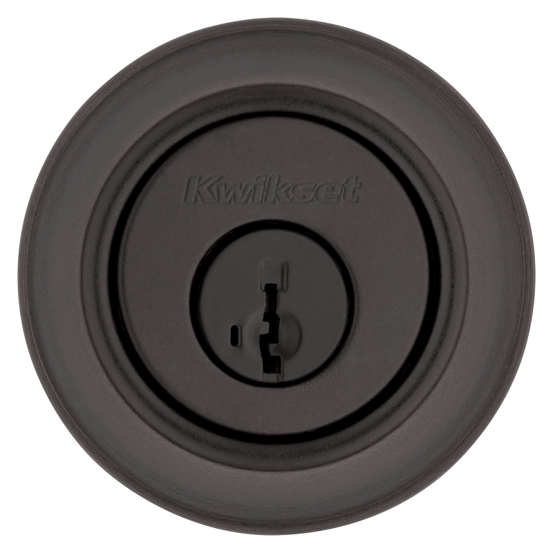Kwikset 660 11P RCAL RCS Deadbolt, Different, Smartkey Key, Steel, Venetian Bronze, 2-3/8 to 2-3/4 in Backset