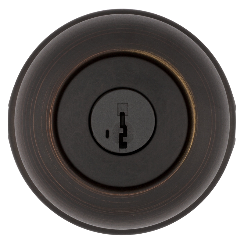 Kwikset Signature Series 740J11PSMTCP Keyed Entry Knob, Metal, Venetian Bronze