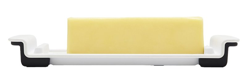 Oxo 11122500 Butter Dish, Plastic, Clear, Gloss, 7.7 in L, 2 in W