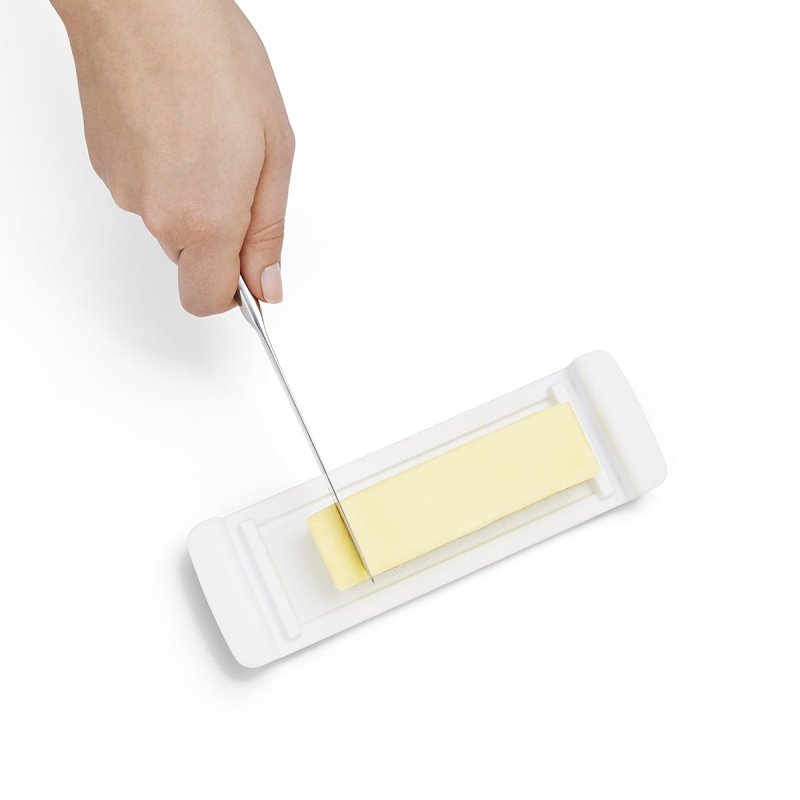 Oxo 11122500 Butter Dish, Plastic, Clear, Gloss, 7.7 in L, 2 in W