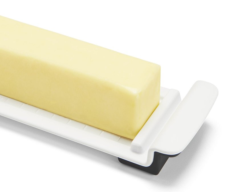 Oxo 11122500 Butter Dish, Plastic, Clear, Gloss, 7.7 in L, 2 in W