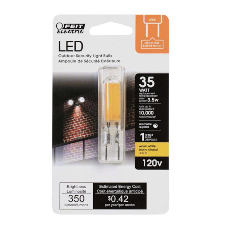 BULB LED T4 G8.6 WW 3000K 35W