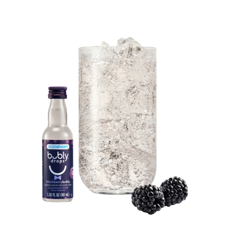 Sodastream 1525248010 Soft Drink, Blackberry Flavor, 40 mL Bottle