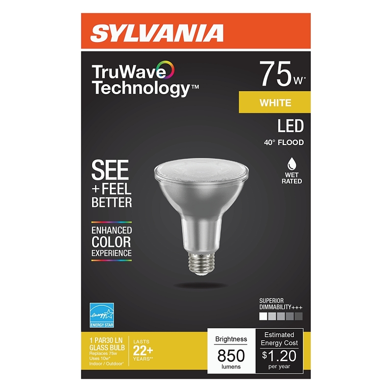 BULB LED LN PAR30 3000K 75W