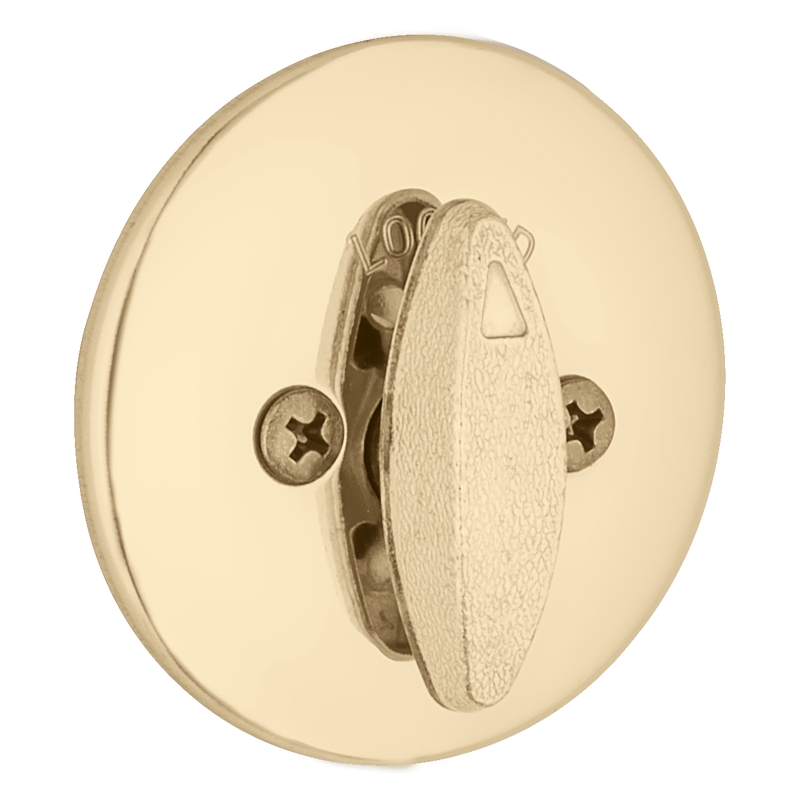 Kwikset 6603RCALRCSK3BX Deadbolt, Polished Brass, 2-3/8 to 2-3/4 in Backset, K3 Keyway