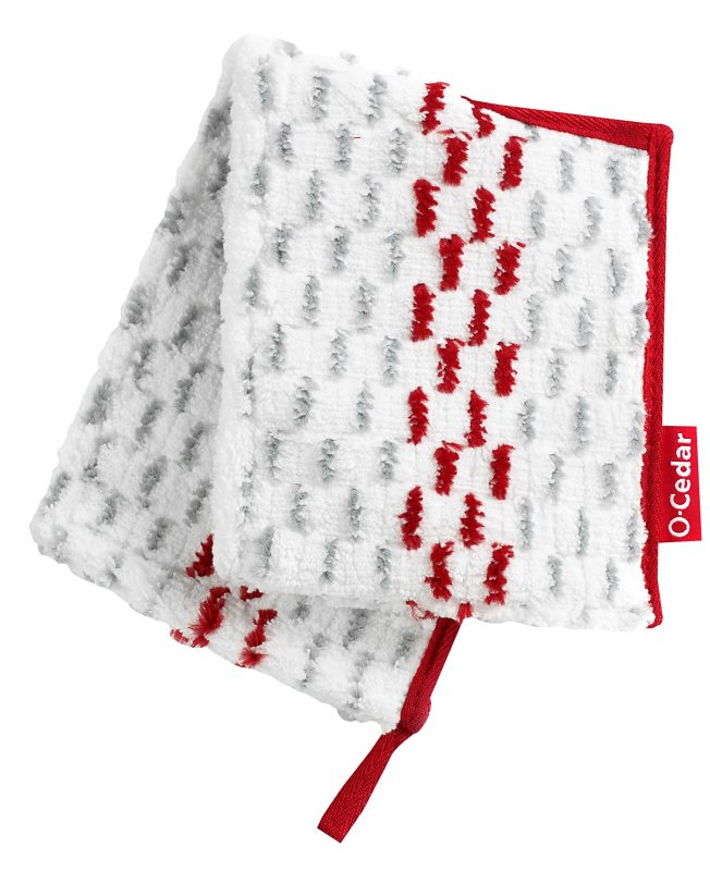 O-Cedar ProMist MAX 173579 Mop Refill, Microfiber, White