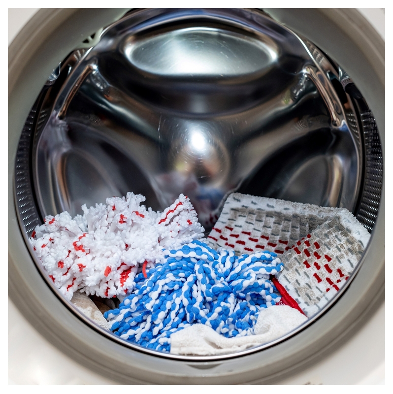 O-Cedar ProMist MAX 173579 Mop Refill, Microfiber, White
