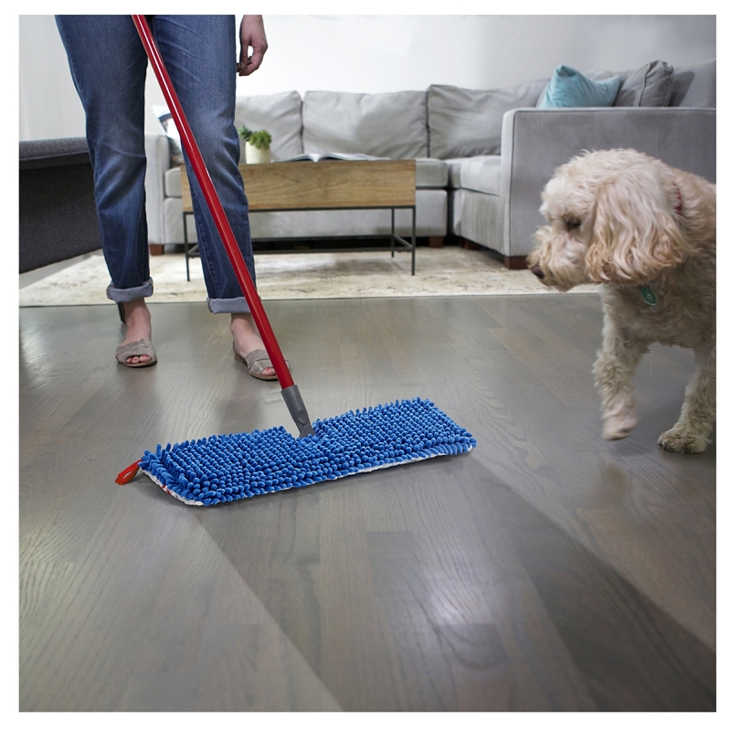 O-Cedar 138000 Flip Mop, Micro-Fiber Head, Metal Handle