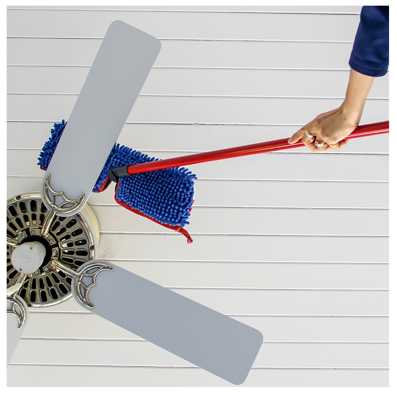 O-Cedar 138000 Flip Mop, Micro-Fiber Head, Metal Handle