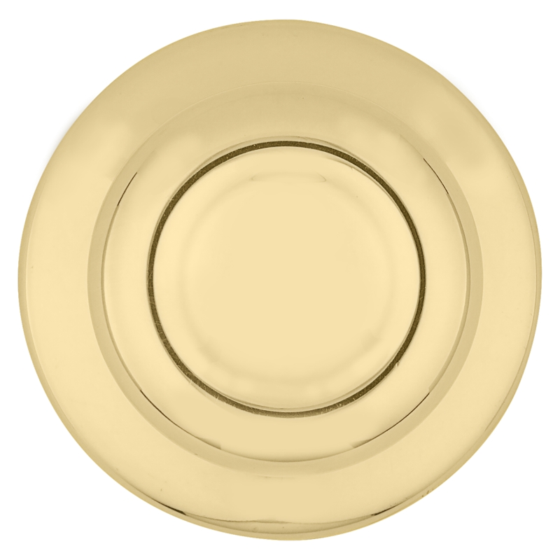 Kwikset 488T 3 CP Dummy Knob, Tylo Design, Brass, Residential, 1-3/4 to 1-3/8 in Thick Door, Zinc, 2-5/8 in Rose/Base