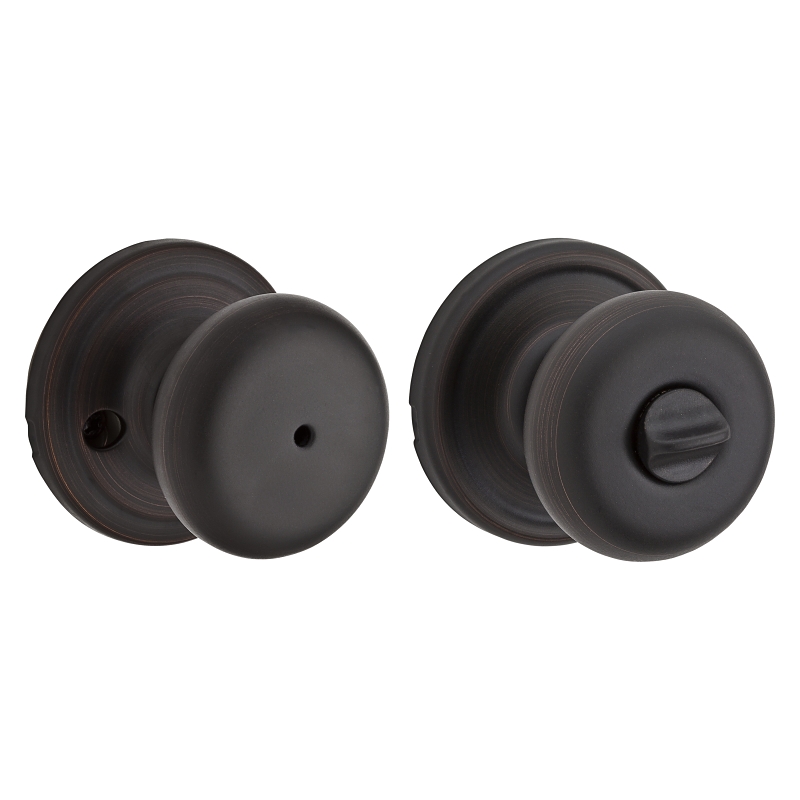 Kwikset Signature Series 730H11PRCALBX Privacy Door Knob, Venetian Bronze