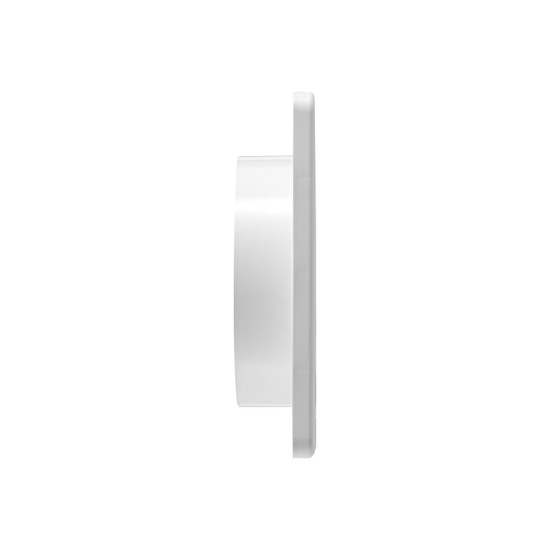 Lambro 361W Louvered Vent, 6 in W, Plastic