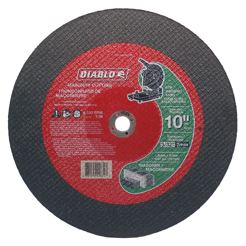 DISC CUT-OFF MSNRY 10X3/32X5/8