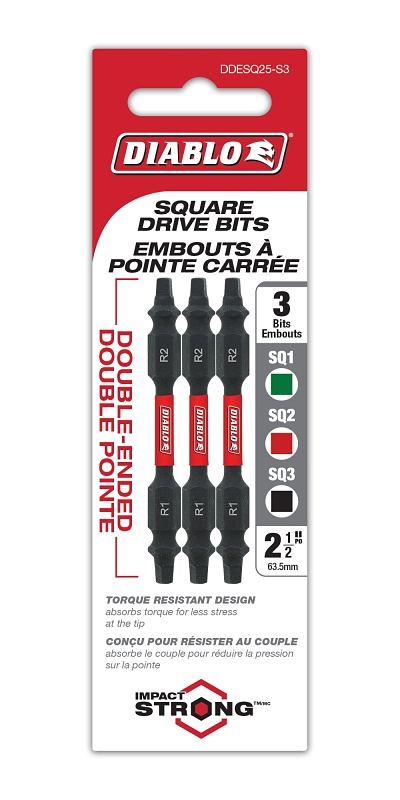 BIT DRIVE D-END SQUARE 2-1/2IN