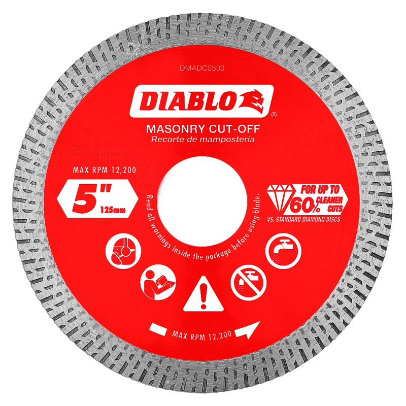 DISC CUT-OFF CONT RIM DMND 5IN