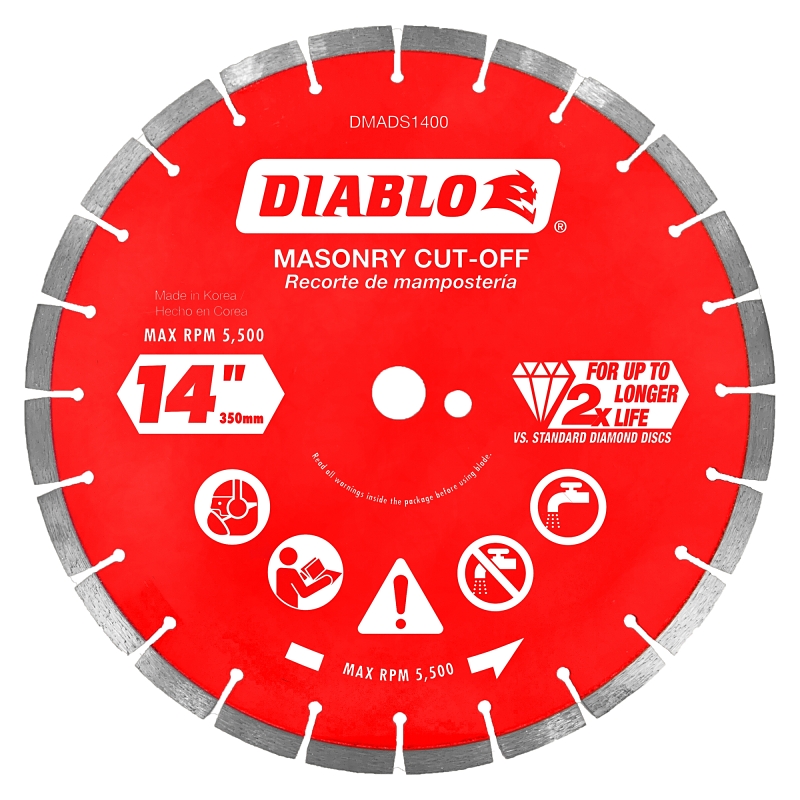DISC CUT-OFF SEGMNTD DMND 14IN