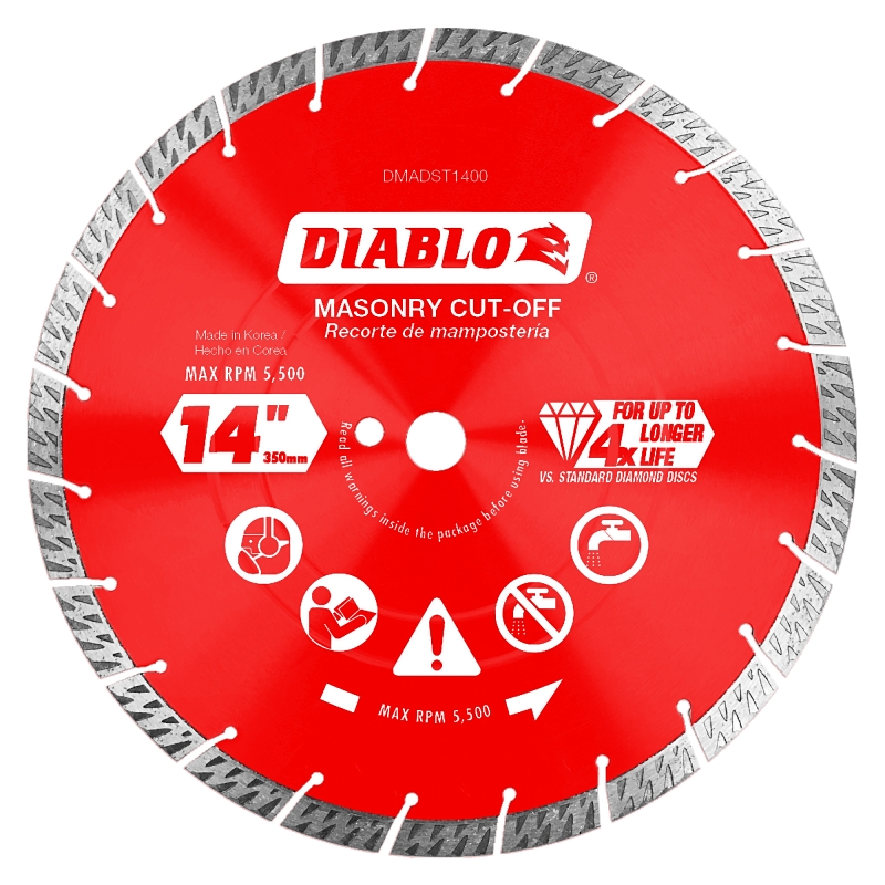 DISC CUT-OFF SEGMNTD DMND 14IN
