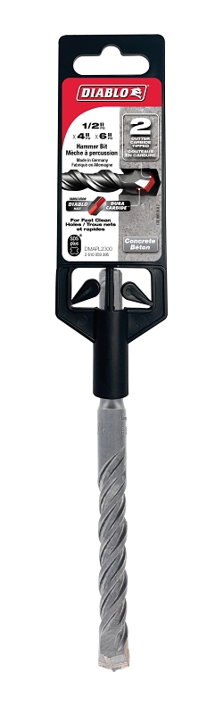 2-CUTTER SDS-PLUS 1/2X4X6IN