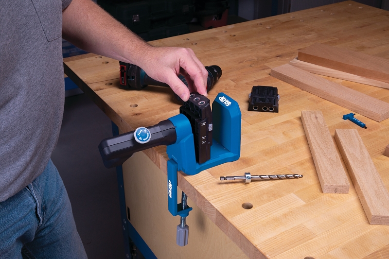 Kreg Micro-Pocket KPHA530 Series Drill Guide Kit, Includes: 500 Series Pocket-Hole Jigs