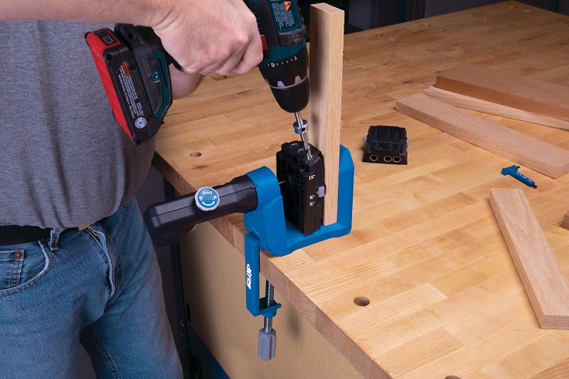 Kreg Micro-Pocket KPHA530 Series Drill Guide Kit, Includes: 500 Series Pocket-Hole Jigs