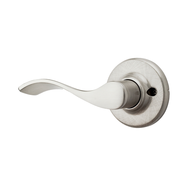 Weiser Belmont Series 9GLC120-016 Half Dummy Lever, Satin Nickel, Residential, Left Hand