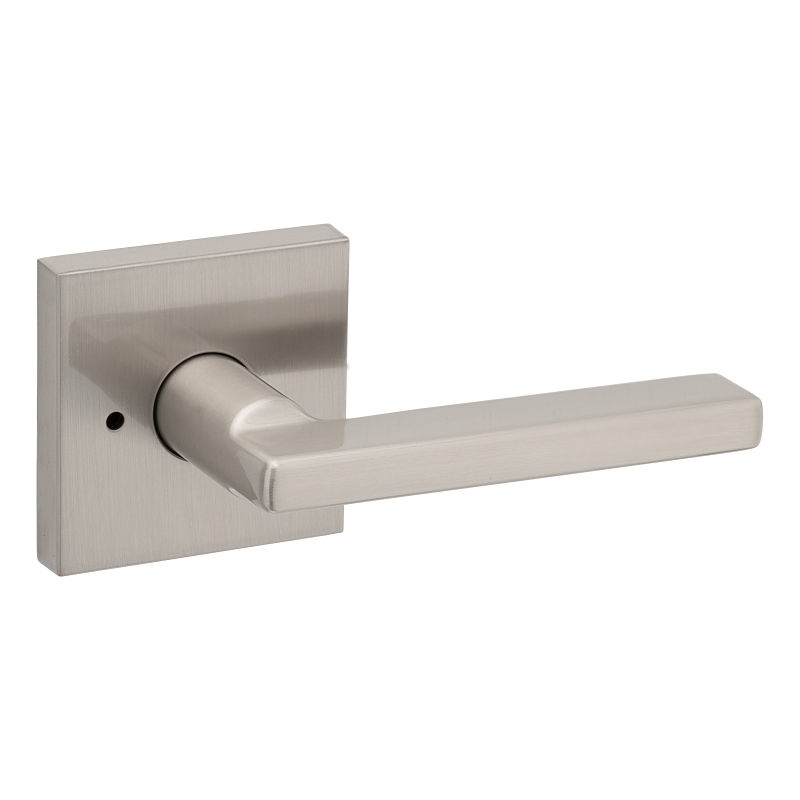 Weiser Halifax Series 9GLA3310-062 Privacy Lever, Satin Nickel, Residential, Universal Hand, 2 Grade