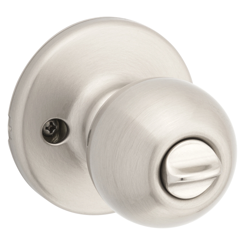 Kwikset 400P156ALRCSK3BX Keyed Entry Knob, Satin Nickel