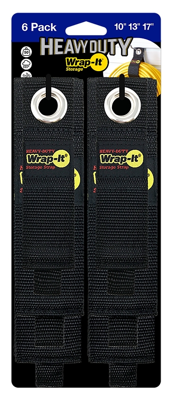 Wrap-It Storage 106-234BX Storage Strap, Polypropylene, Fastening Method: Hook and Loop