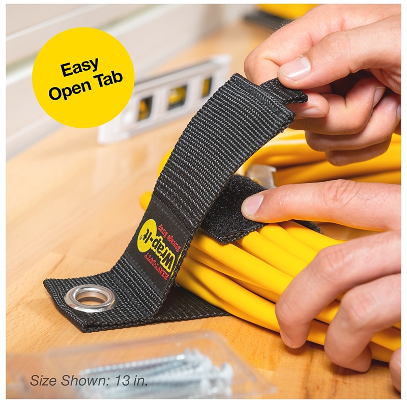 Wrap-It Storage 106-234BX Storage Strap, Polypropylene, Fastening Method: Hook and Loop