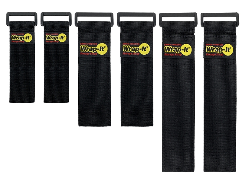 Wrap-It Storage 706-928B Super Stretch Storage Strap, Assorted