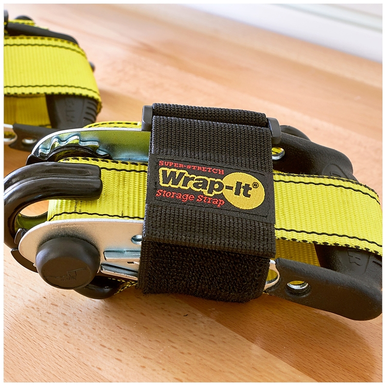 Wrap-It Storage 704-12B Storage Strap, 12 in L, 2 in W, Fastening Method: Hook and Loop