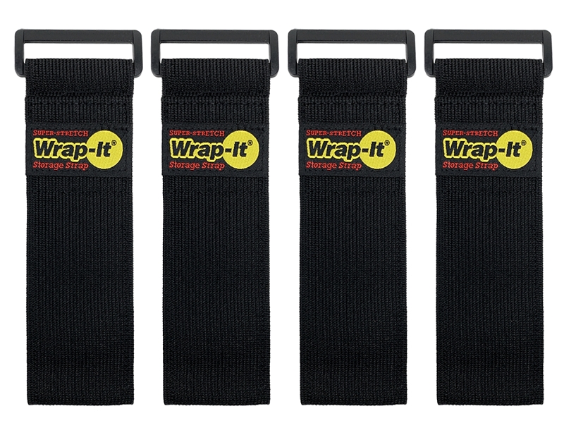 Wrap-It Storage 704-12B Storage Strap, 12 in L, 2 in W, Fastening Method: Hook and Loop