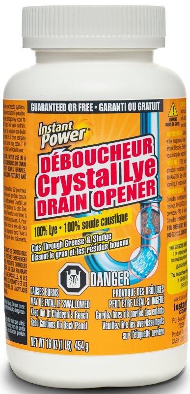 OPENER DRAIN CRYSTAL LYE 1LB