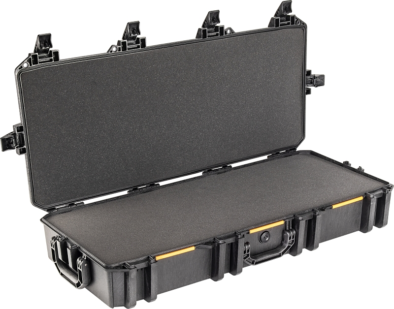 Pelican International Vault Series VCV700-0000-BLK Takedown Case, 39.61 in L, 17.65 in W, 6.65 in H, Black