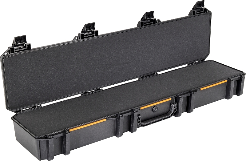 Pelican International Vault Series VCV7700000BLK Single Rifle Case, 51.47 in L, 13.15 in W, 6.65 in H, Polyethylene