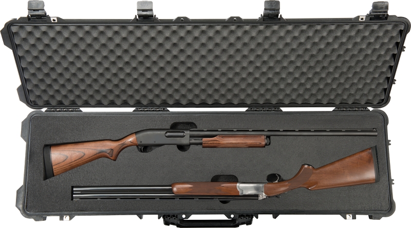 Pelican 017500-0000-110 Protector Long Case, 53.6 in L, 16.05 in W, 6.13 in H, Polypropylene, Black