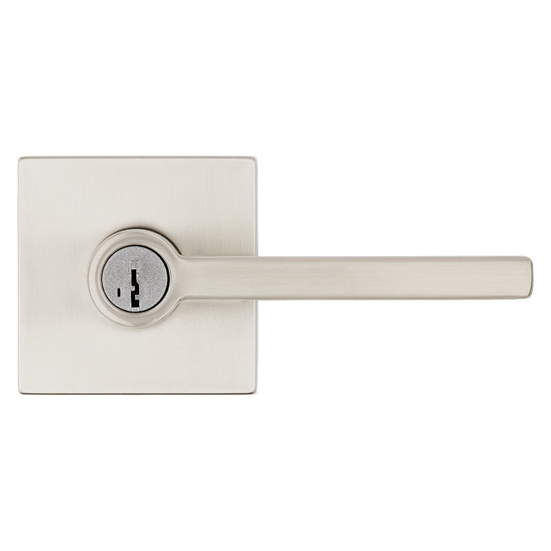 Kwikset 740HFL SQT 15 Entry Lever, Satin Nickel, Metal, Re-Key Technology: SmartKey, Left, Reversible, Right Hand