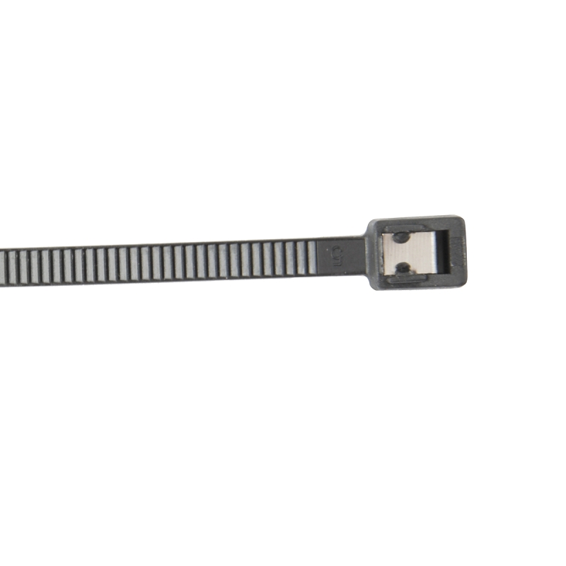 Gardner Bender 45-308UVBSC Cable Tie, 2 in Max Bundle Dia, Double-Lock Locking, 6/6 Nylon, Black, 8.6 in L