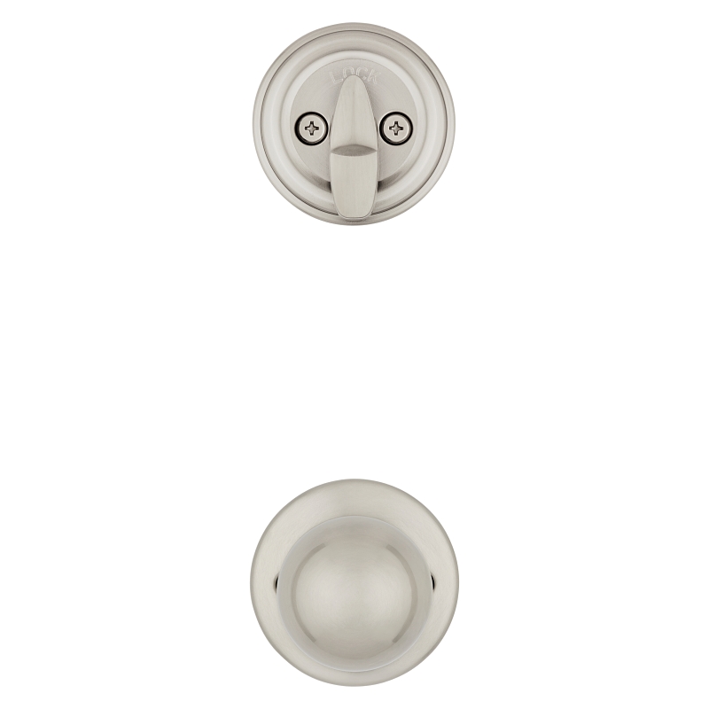 Kwikset 966P15BX Door Knob, Satin Nickel