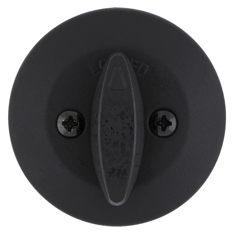 Kwikset 660 Series 660 514 SMT CP K6 Deadbolt, 3 Grade, Keyed One Side Key, Zinc, Matte, KW1, SC1 Keyway