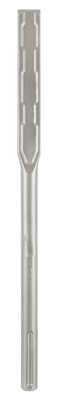 Milwaukee SDS Max SLEDGE 48-62-4252 Chisel Bit, 1 in W Tip, Flat Tip, 45/64 in Dia Shank, SDS Max Shank, Steel