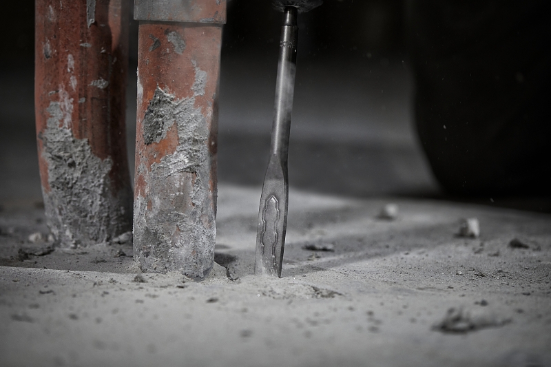 Milwaukee SDS-PLUS SLEDGE 48-62-6052 Flat Chisel, 3/4 in Dia, 10 in L, HSS