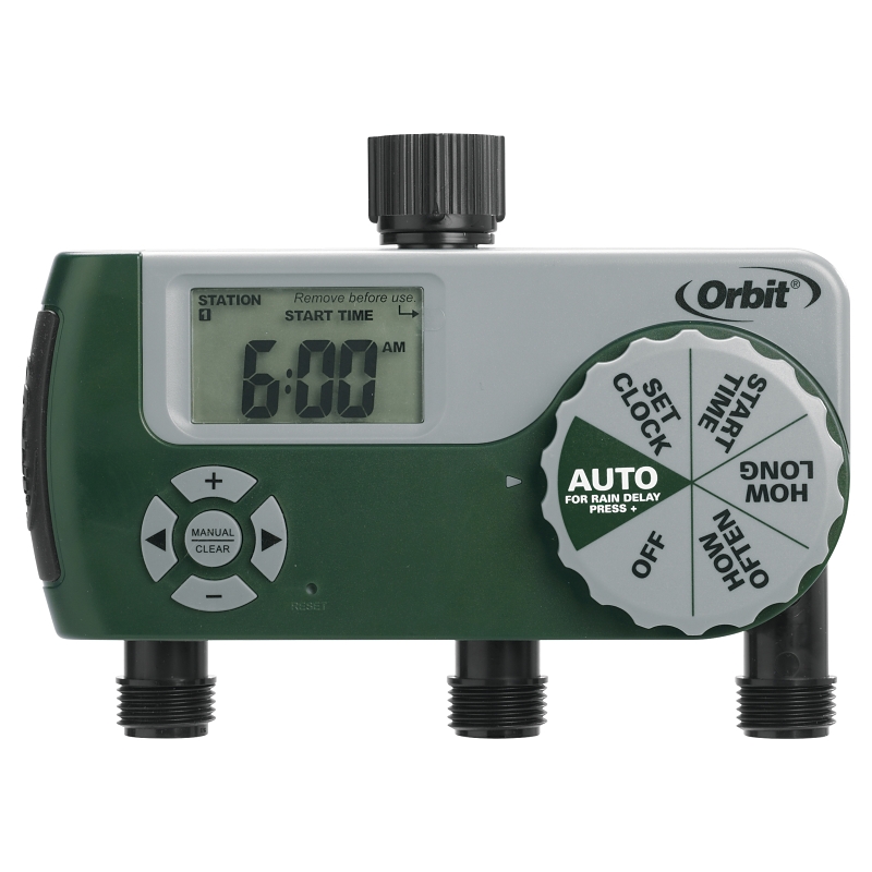 TIMER FAUCET HOSE PROG 3-OUTLT